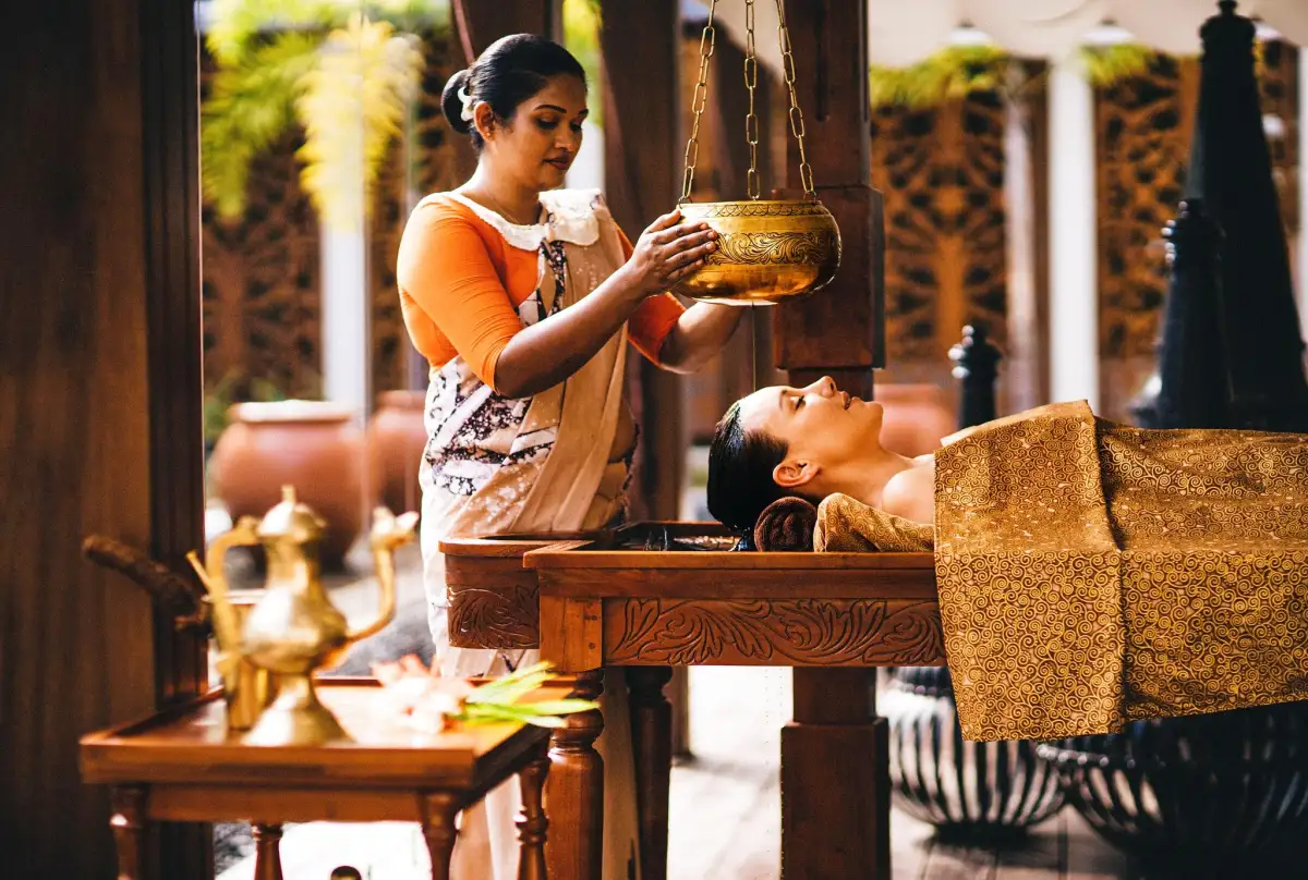 Traditional Ayurveda treatment in Sri Lanka