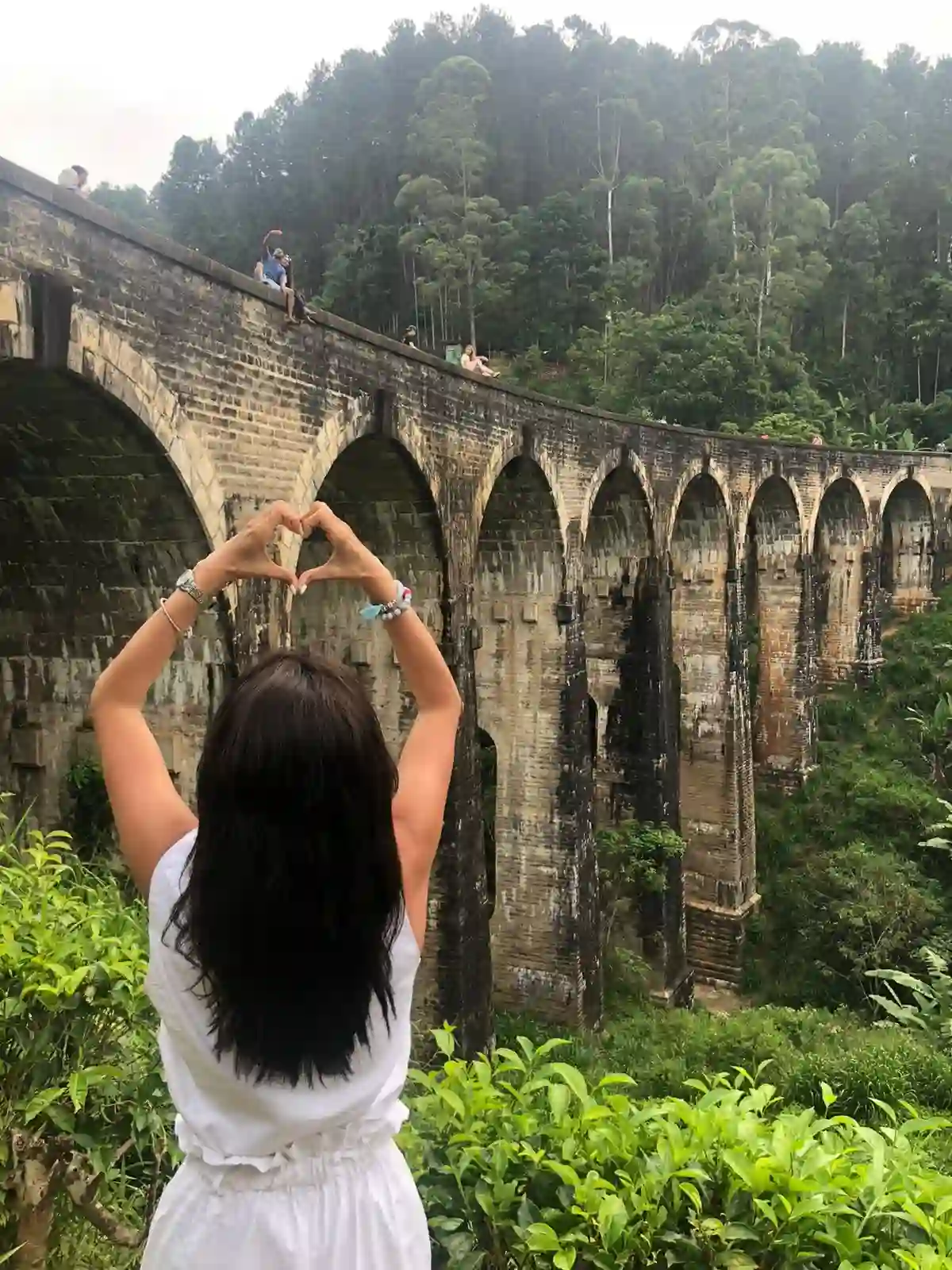 Nine Arch Bridge in Ella surrounded by Sri Lankan hill-country greenery